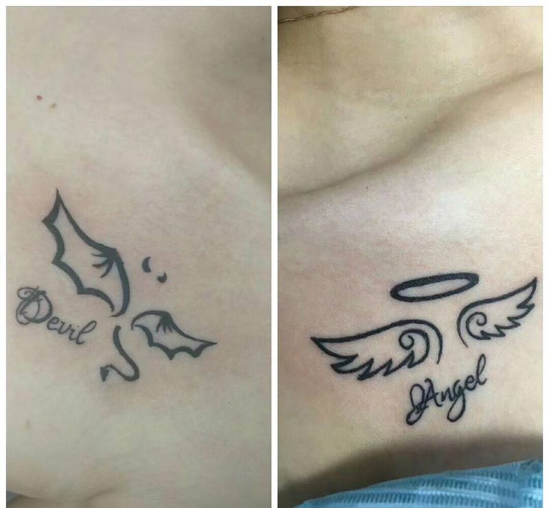 情侣小纹身纹身图片