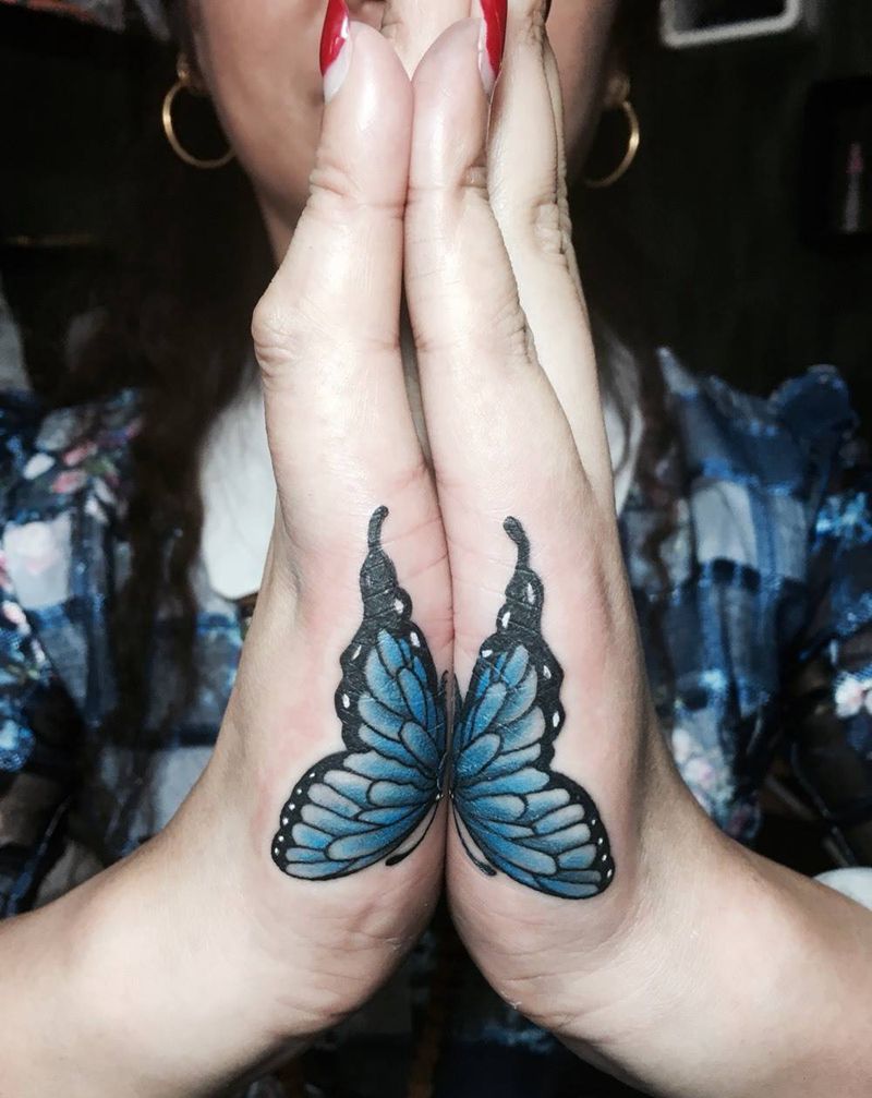 蝴蝶纹身图片