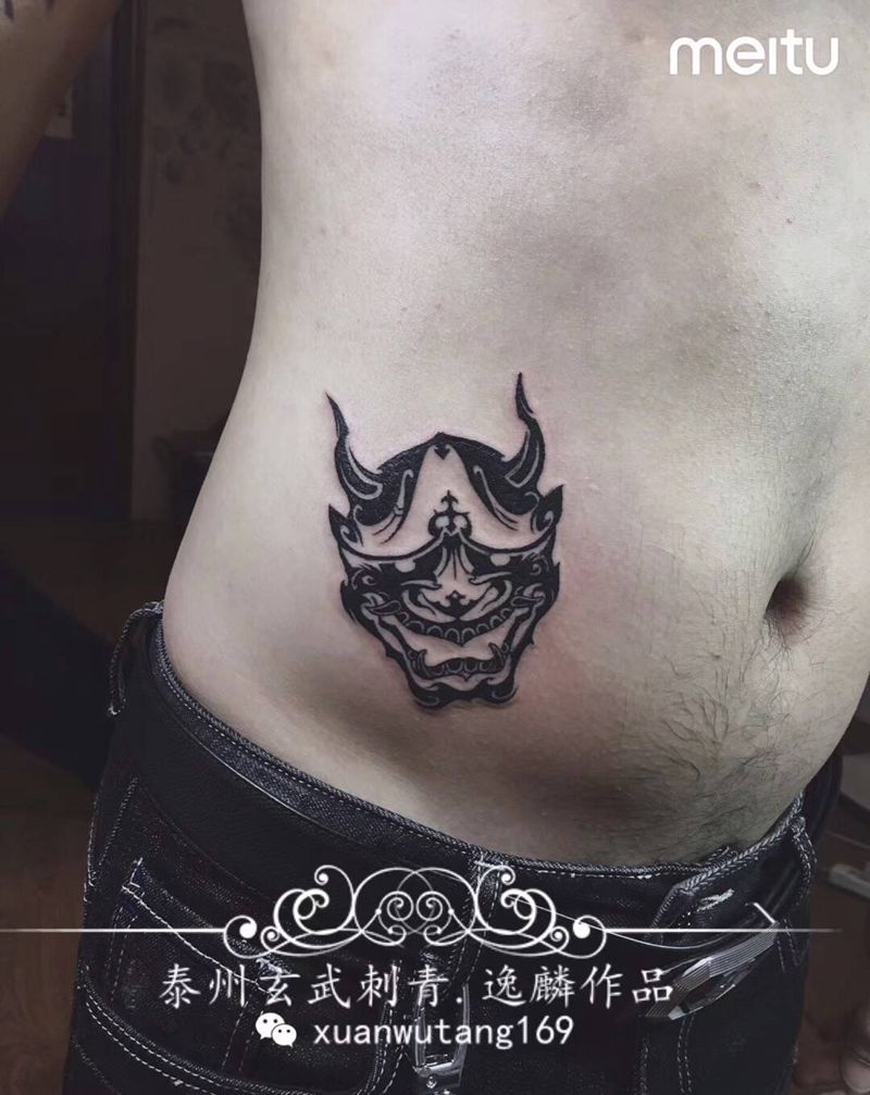 般若纹身图片_图腾纹身图案