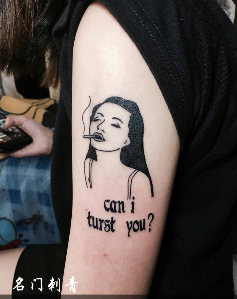 简易画纹身图片