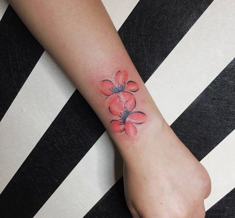 烟疤遮盖纹身图片