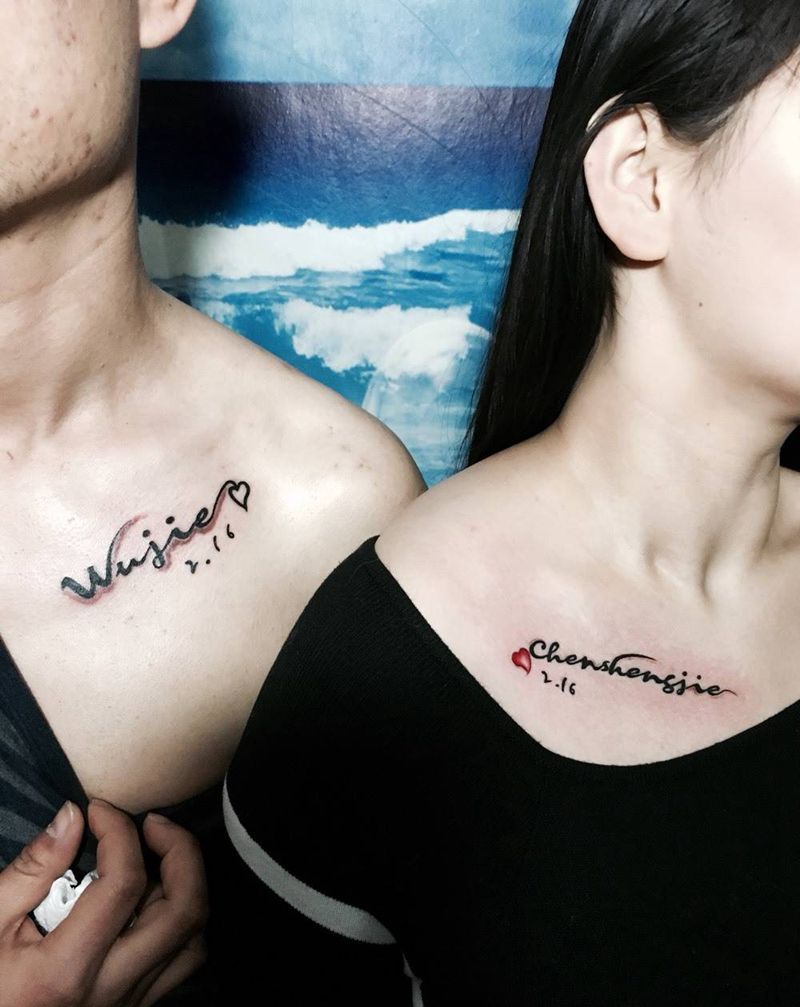 情侣纹身纹身图片