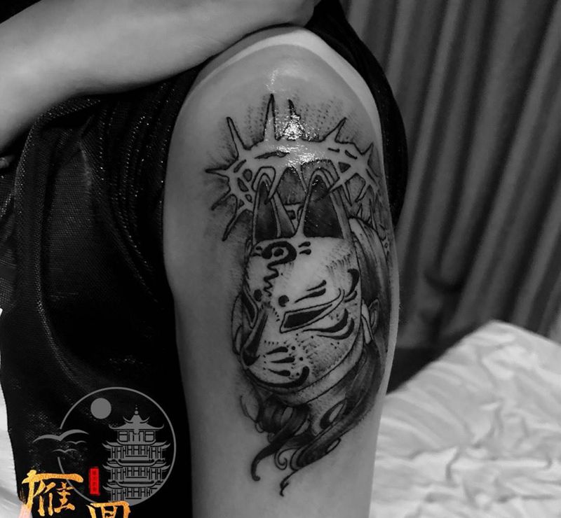 点刺-富江纹身图片