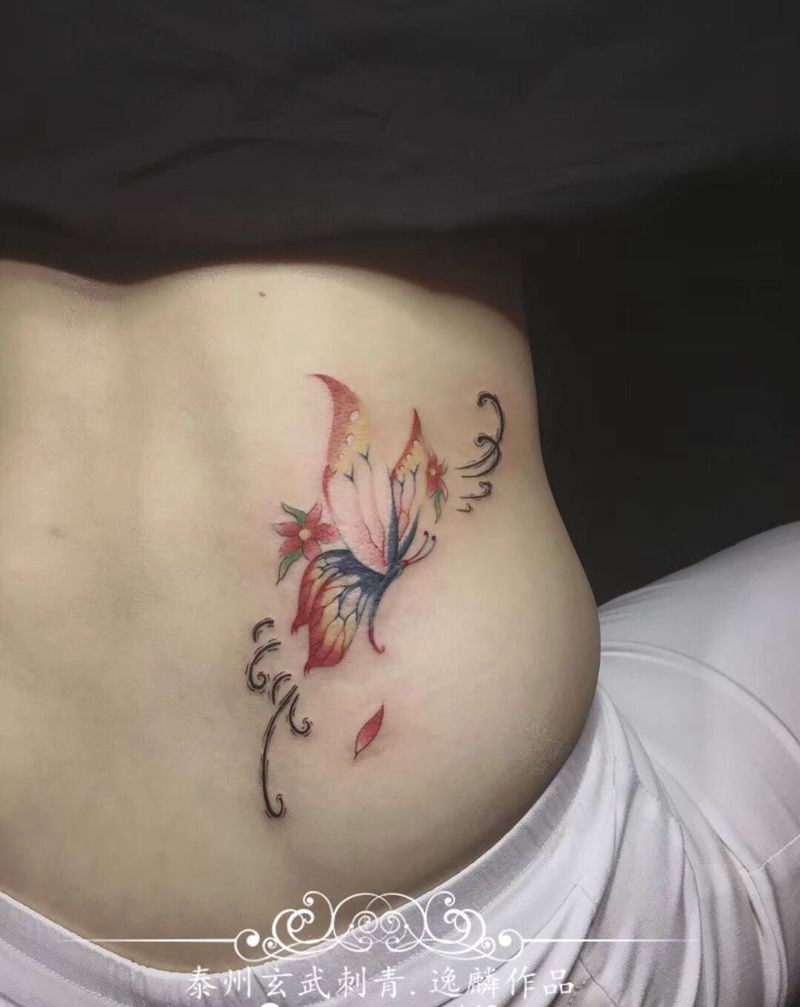蝴蝶纹身图片