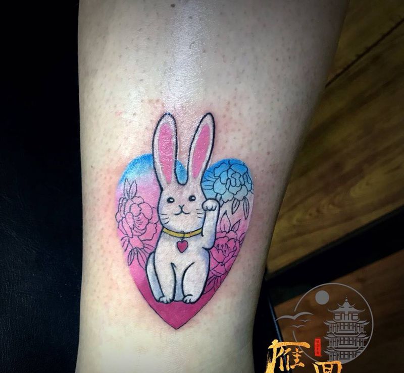 小兔几纹身图片