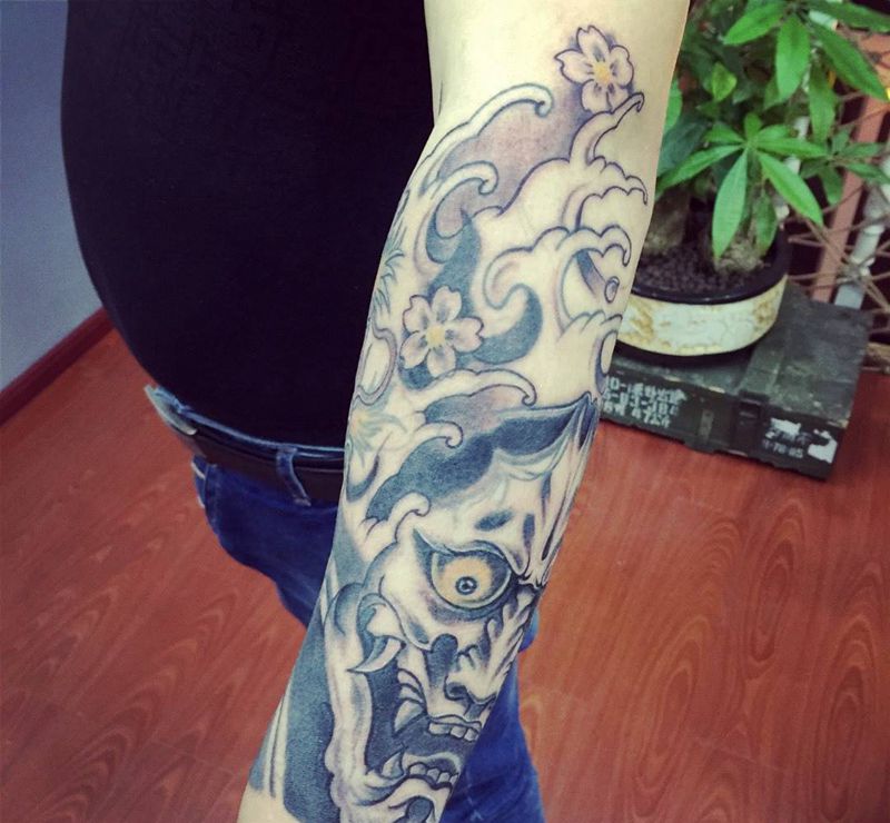 修复般若纹身图片