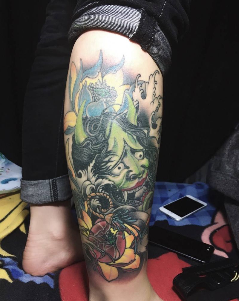 般诺全彩完成纹身图片