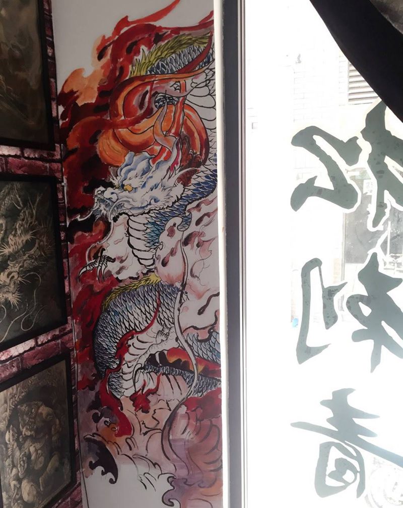 龙腾盛世纹身图片