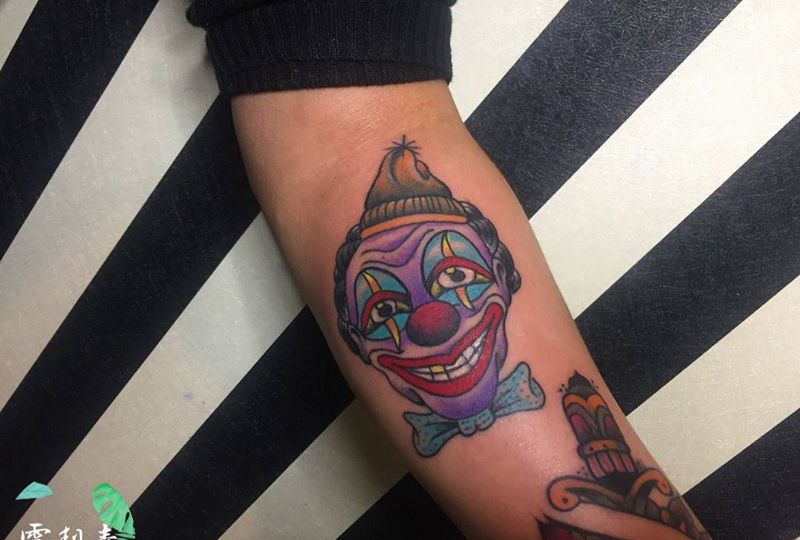 小丑纹身图片