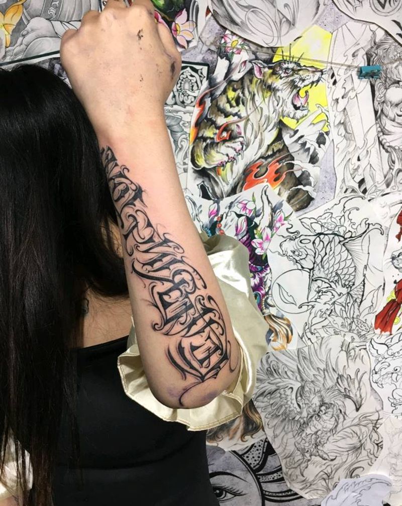 奇卡诺纹身图片