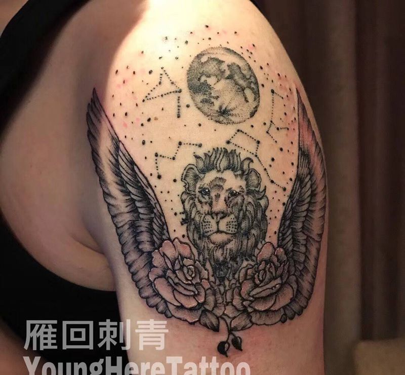 点刺小图纹身图片