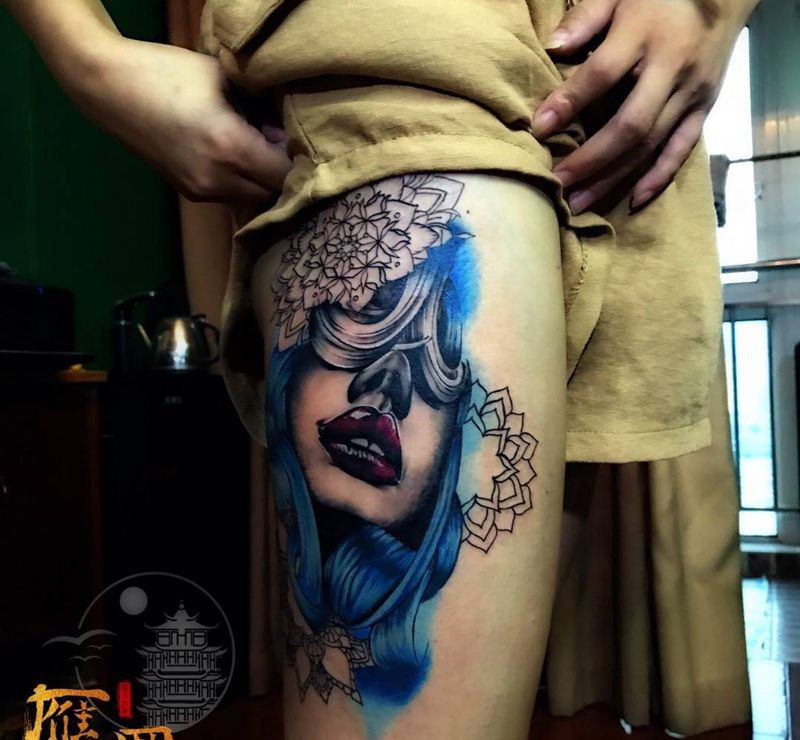 欧美写实纹身图片