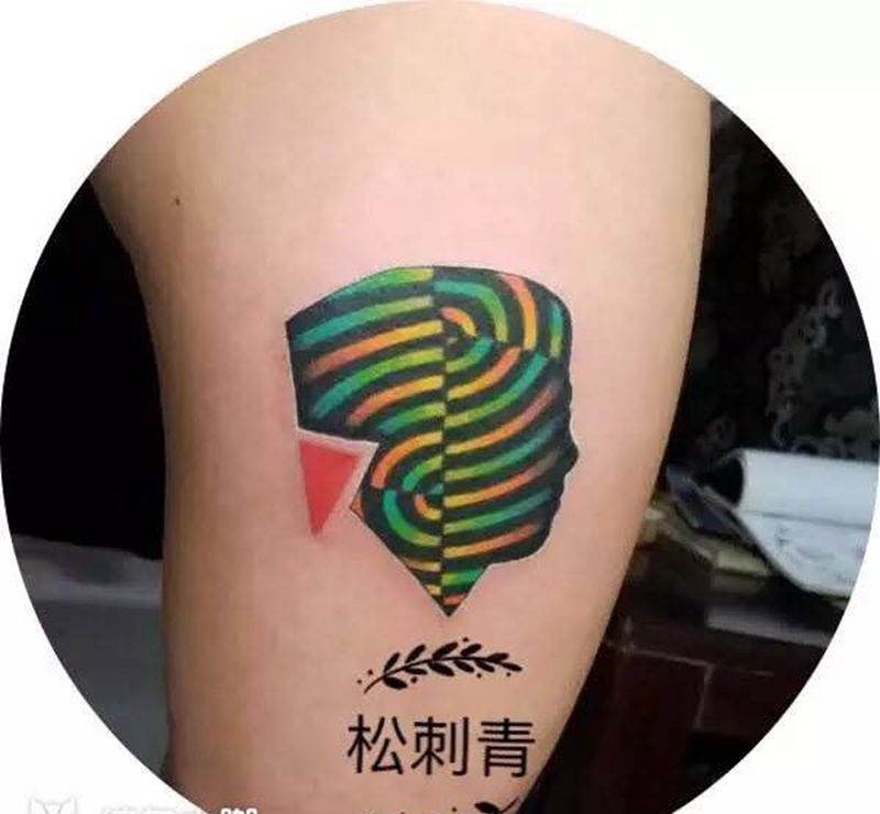 抽象纹身图片