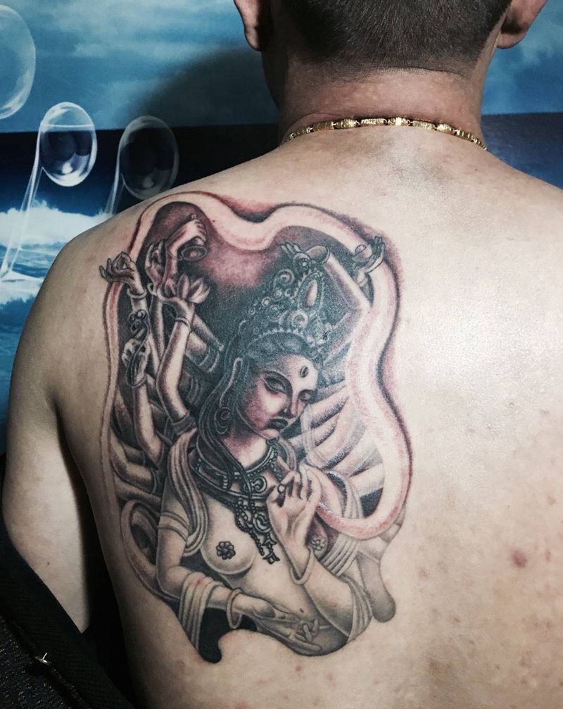 千手观音纹身图片