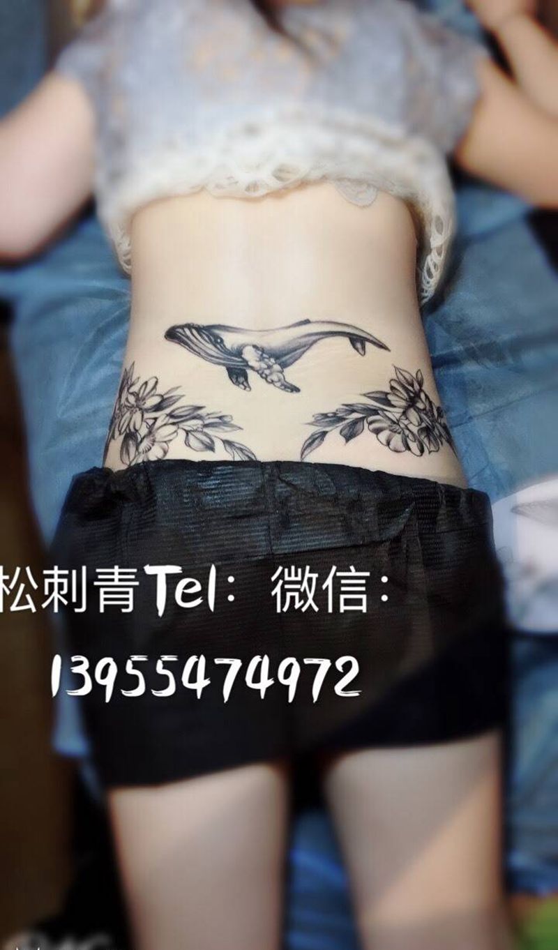 鲸纹身图片