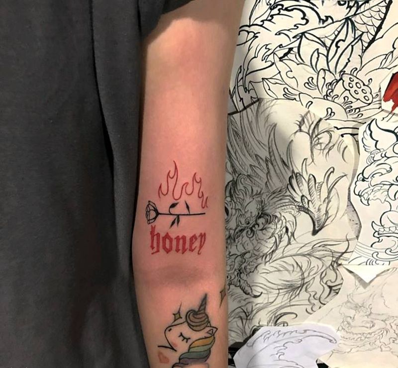 欧美小图纹身图片_手臂纹身图案