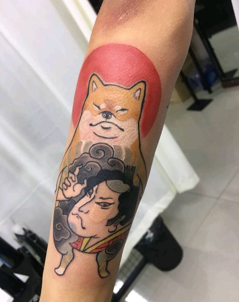 传统小图纹身图片