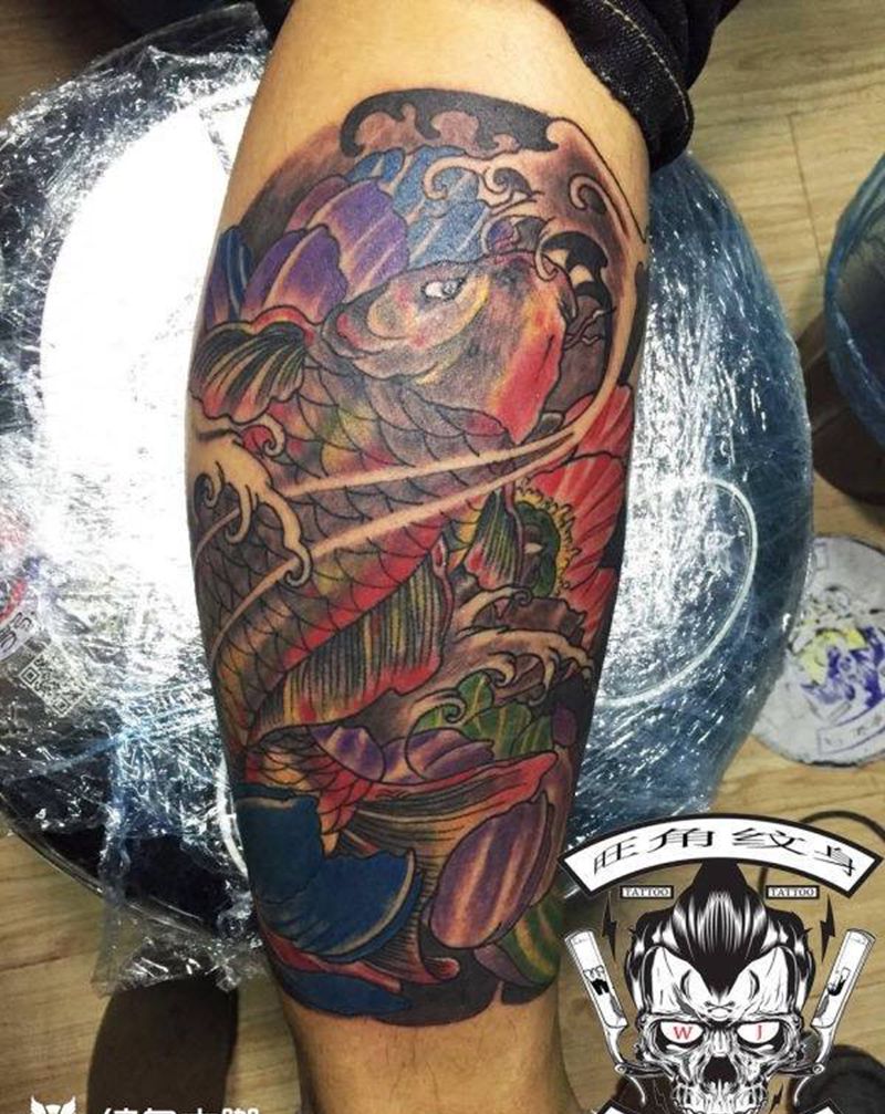 鲤鱼纹身纹身图片