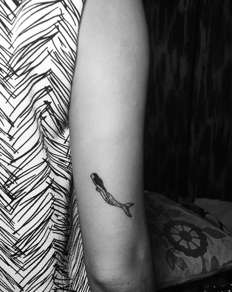 小清新纹身图片