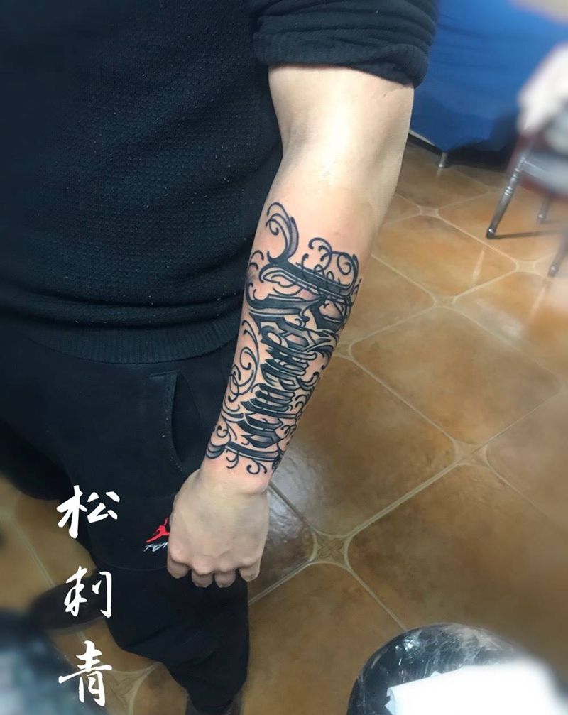 奇卡诺英文纹身图片