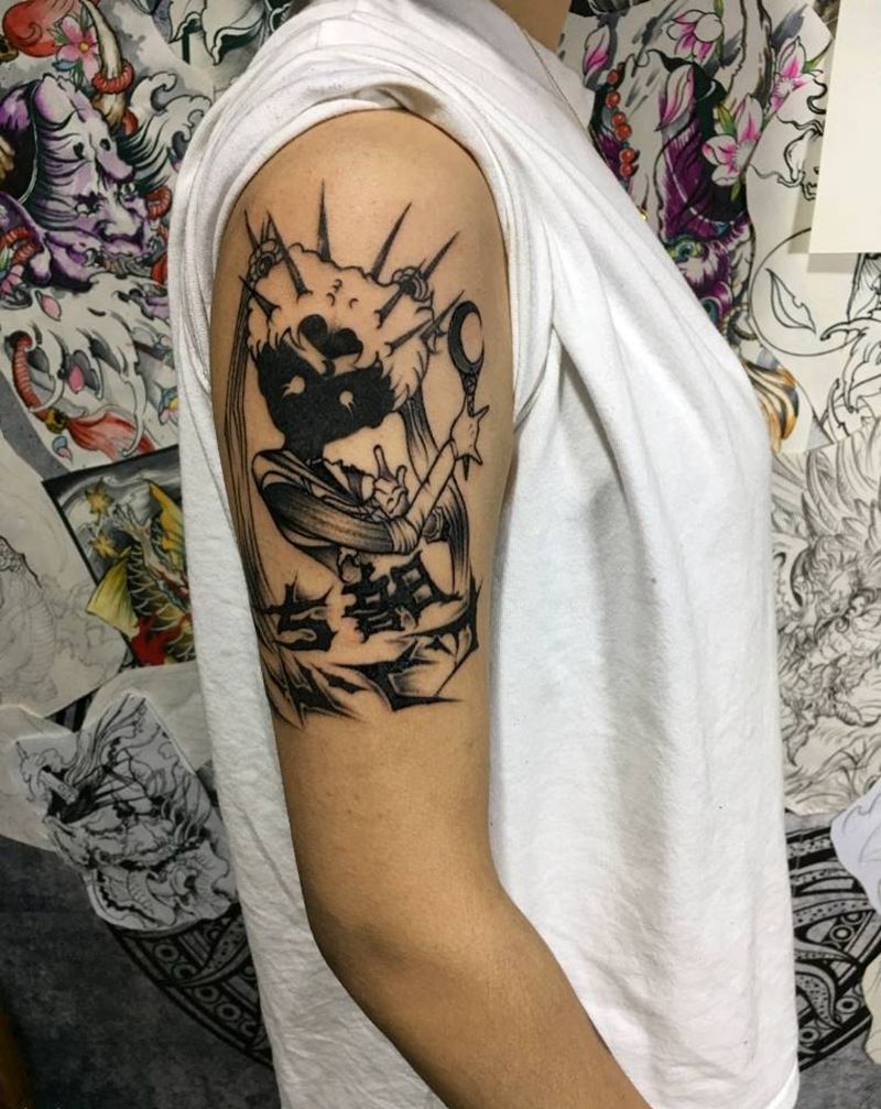 美少女纹身图片