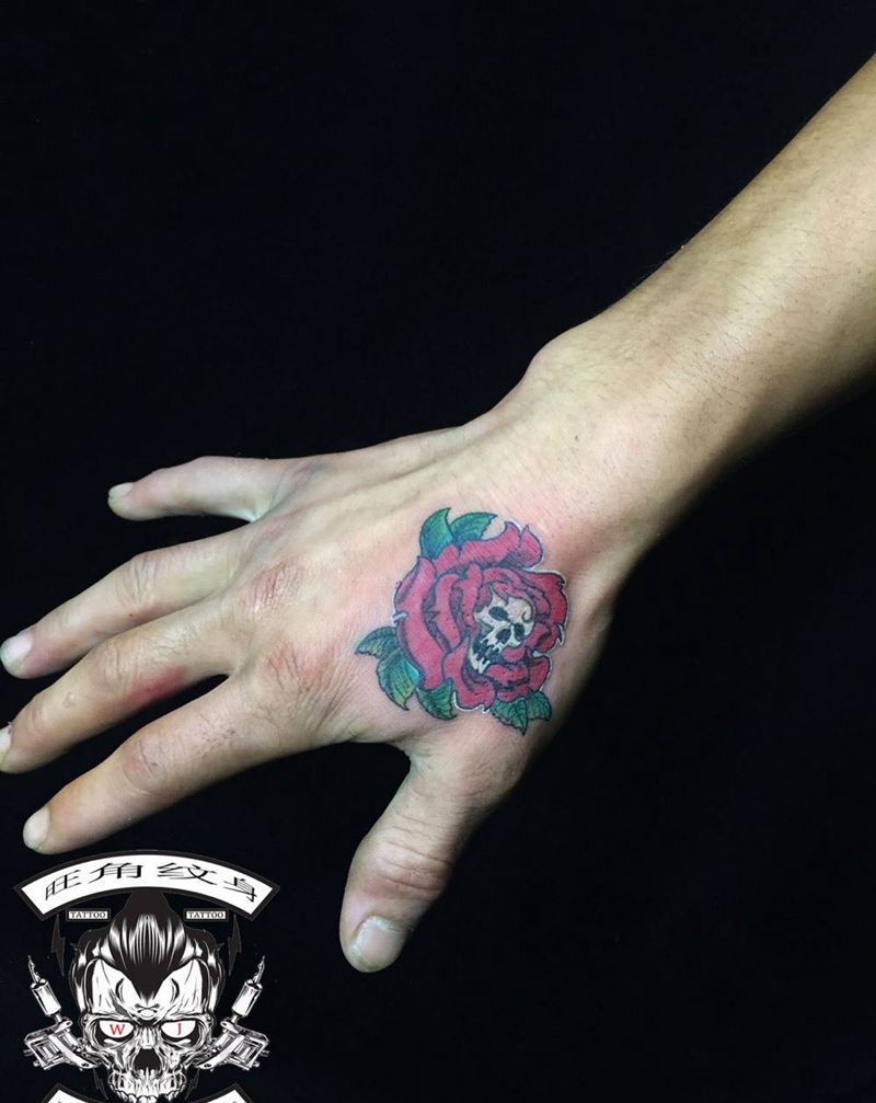 彩色小作品纹身图片
