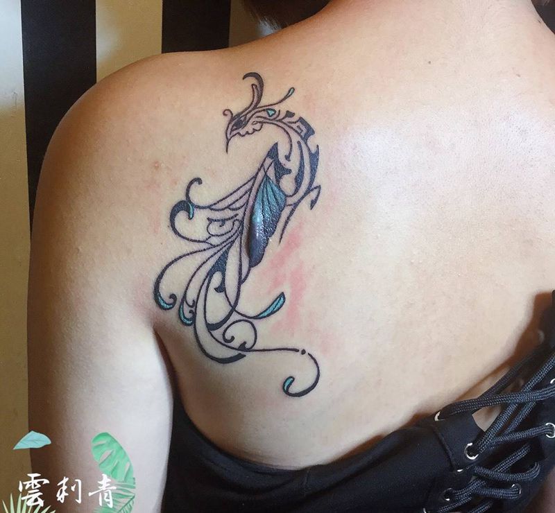 伤疤遮盖纹身图片