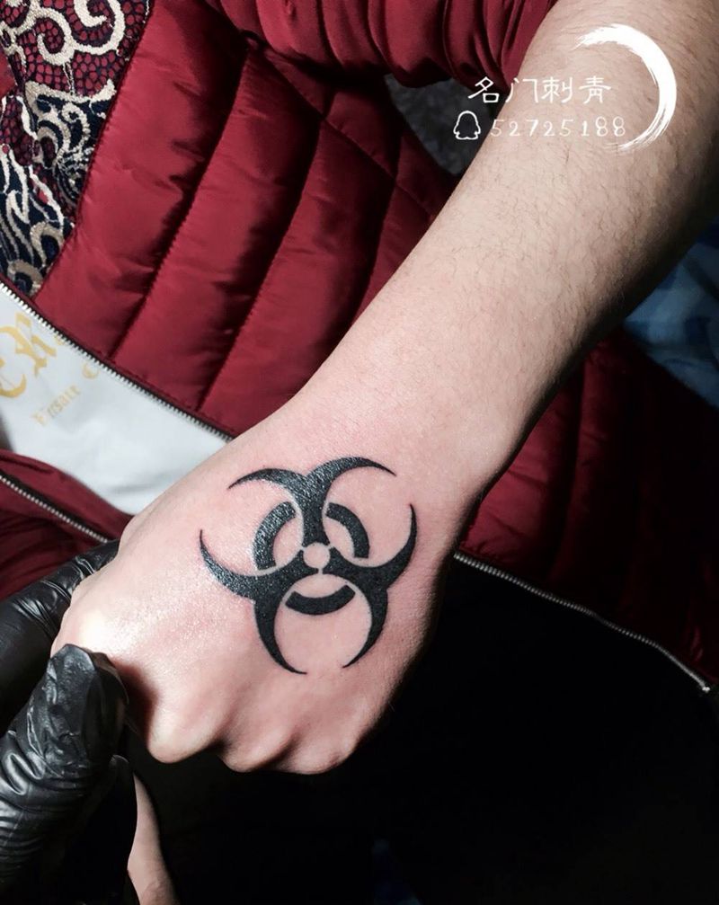 图腾纹身图片_成品手部传统图腾纹身图案
