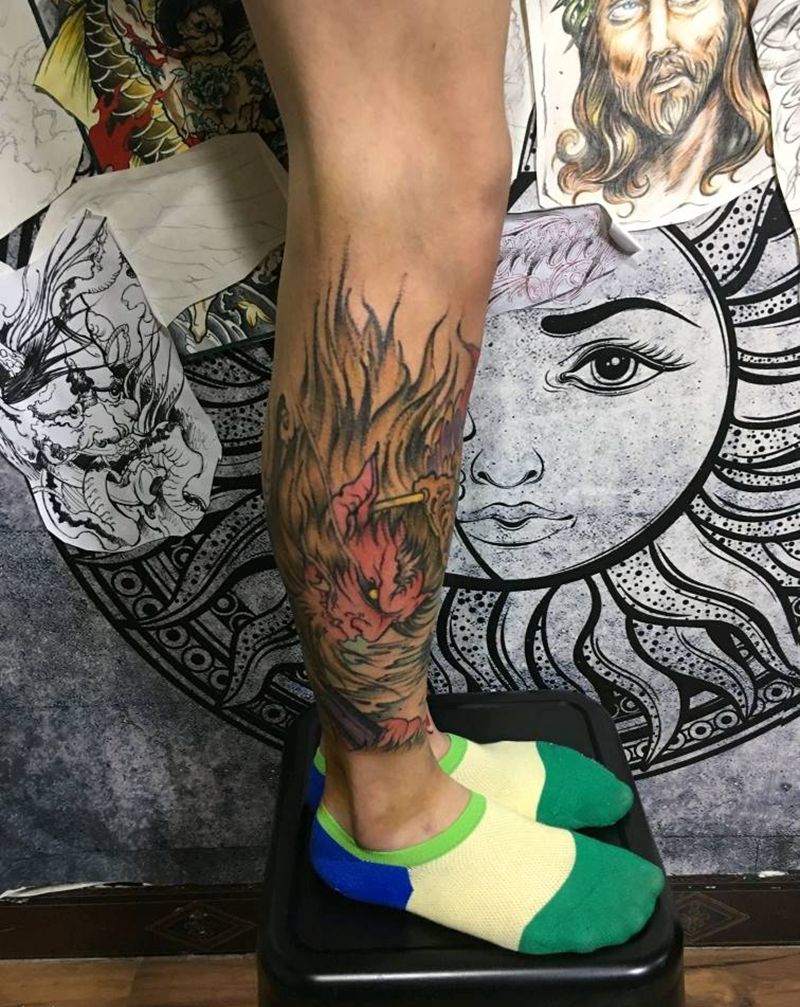 悟空纹身图片_新传统纹身图案