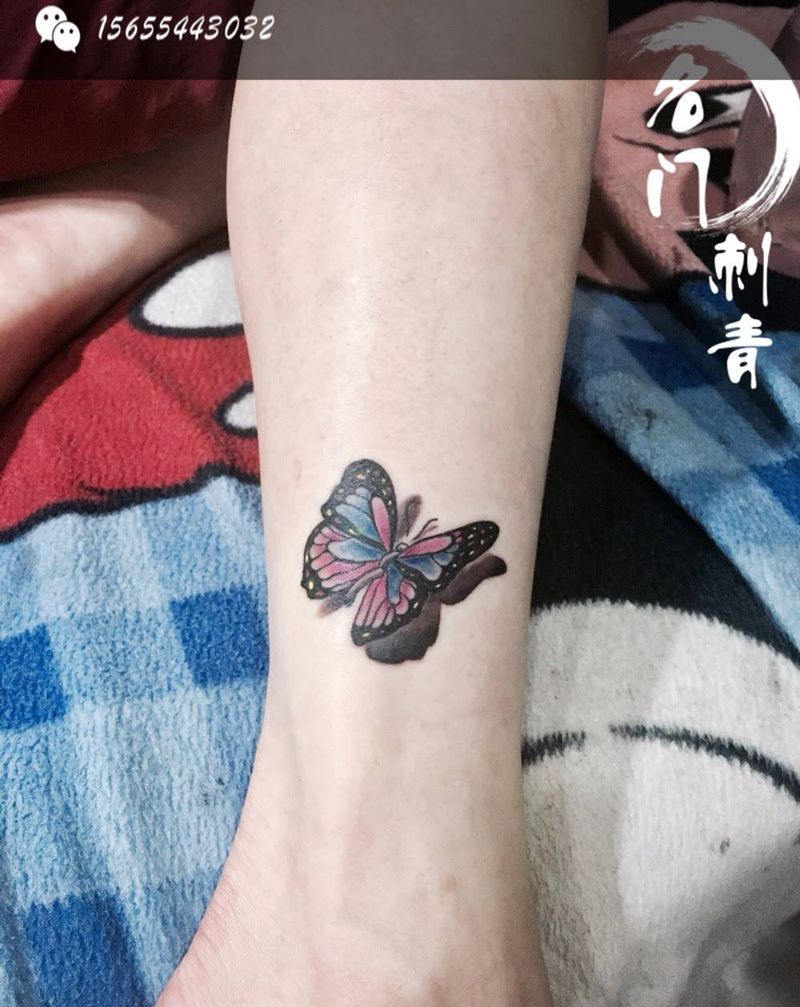 蝴蝶纹身图片