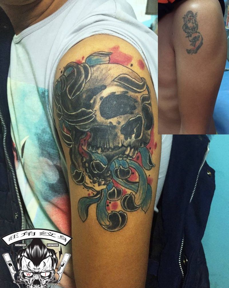 彩色纹身纹身图片