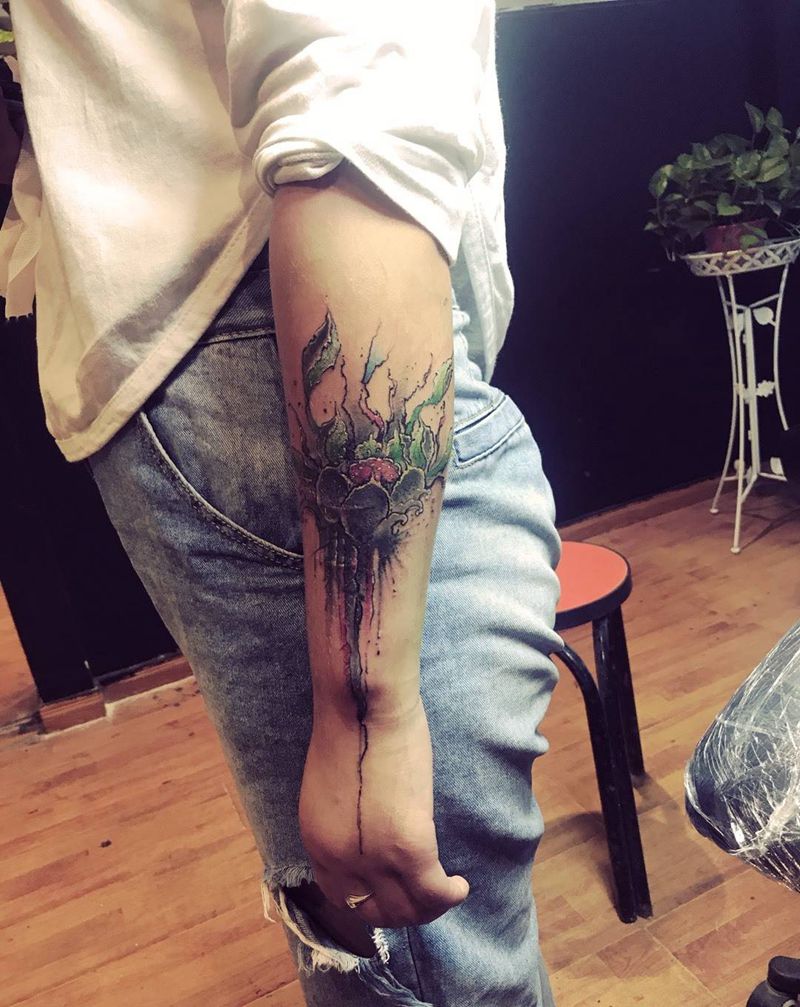 遮盖 不知道纹身图片