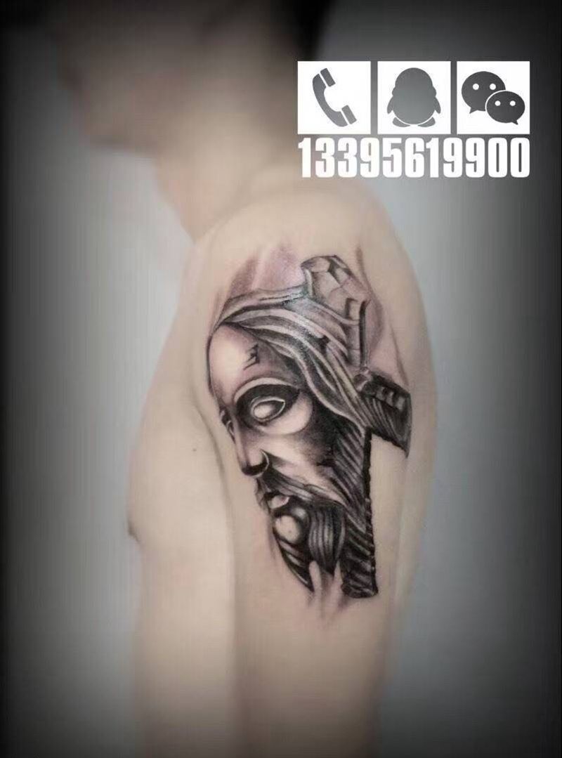 ⛪️耶稣⛪️纹身图片