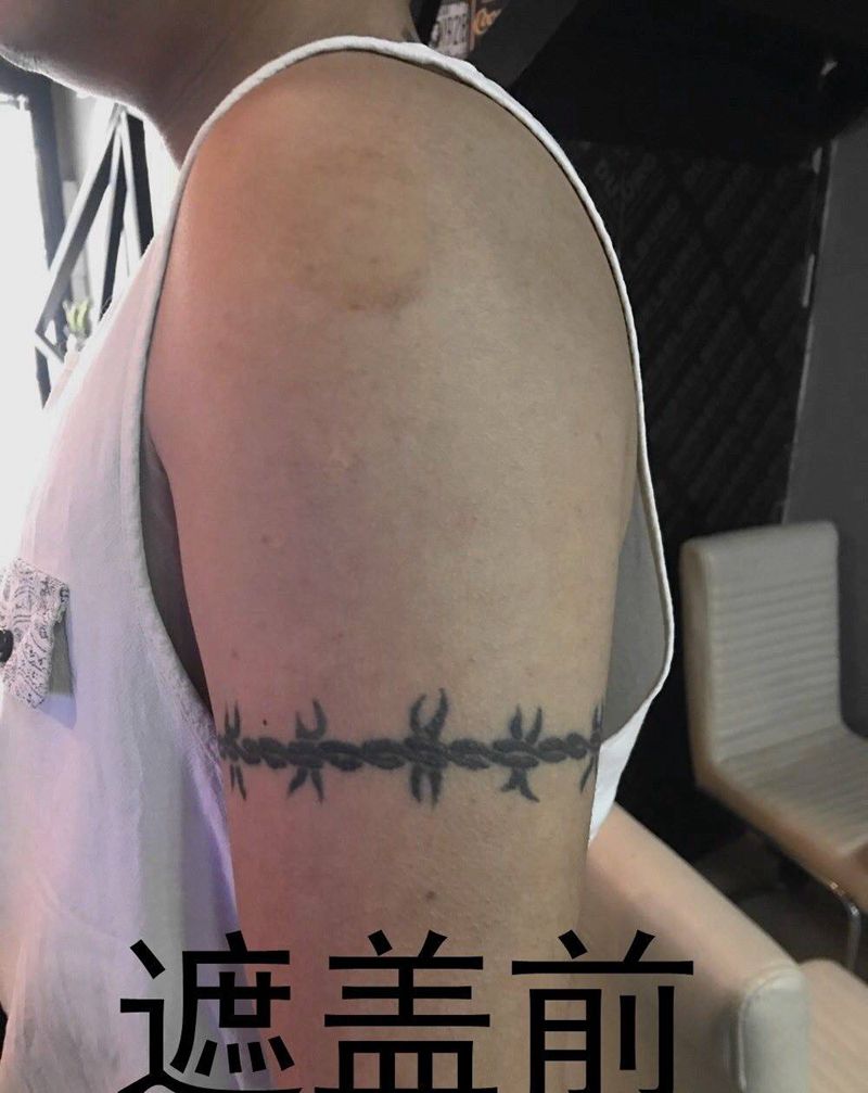 V字仇杀哦纹身图片