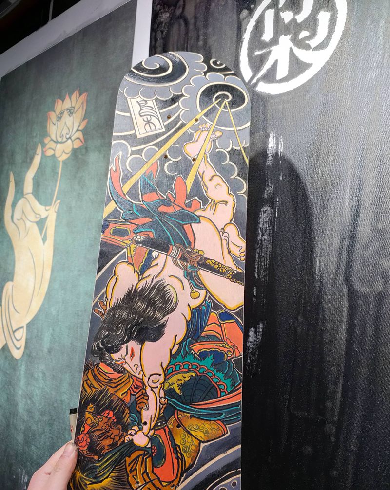 老传统画稿纹身图片_手部老传统纹身图案