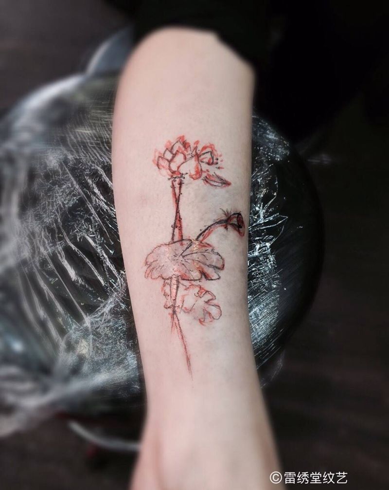 遮盖疤痕一枚纹身图片