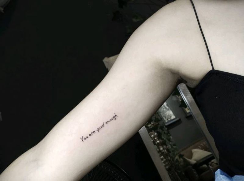 英文纹身图片_手臂纹身图案