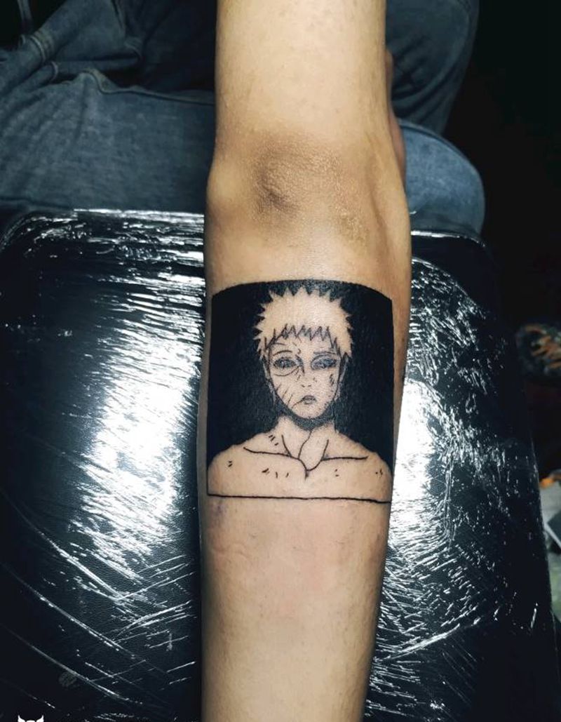 带土纹身图片_手臂图腾纹身图案