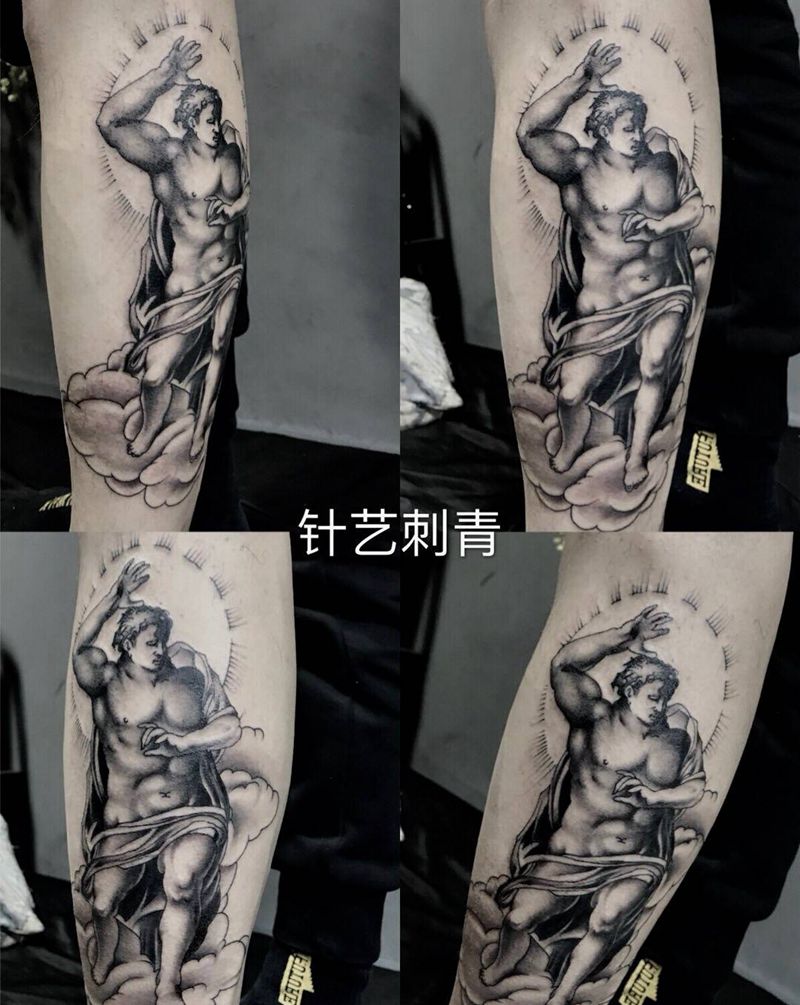 最后的审判纹身图片