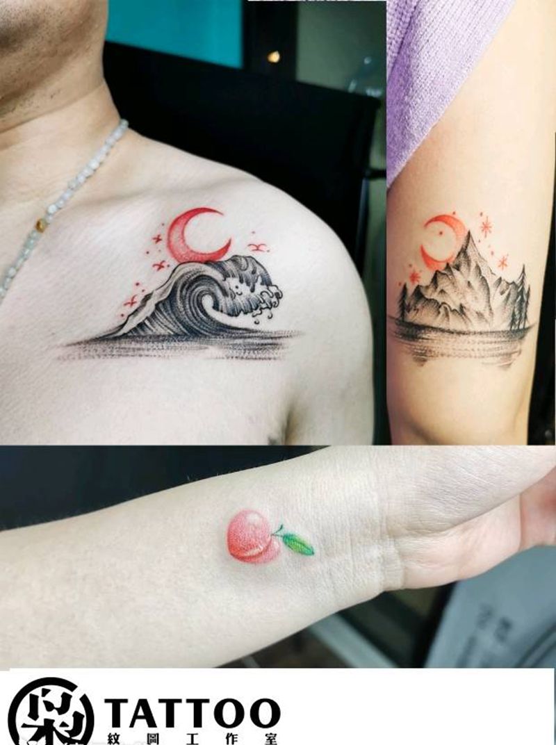 CP作品纹身图片_手臂肩部纹身图案