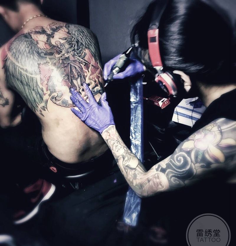 爱一生  不忘初心方得始终  ，箍一世  此生不渝今生不憾。纹身图片