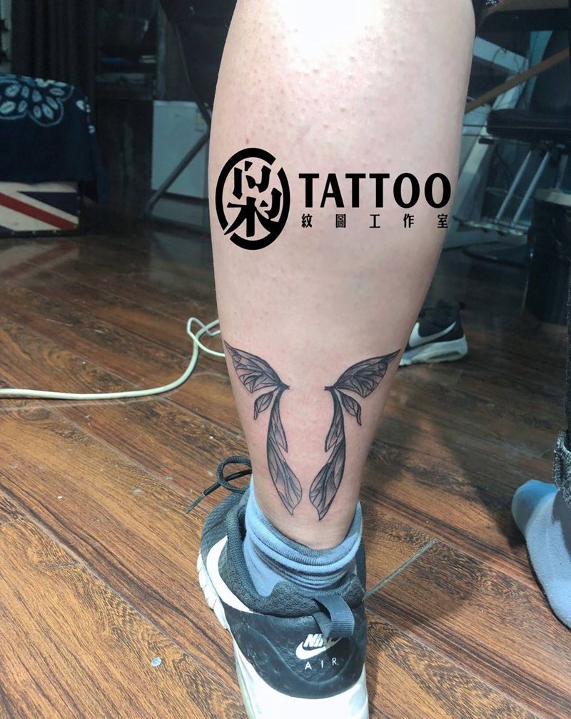 翅膀纹身图片