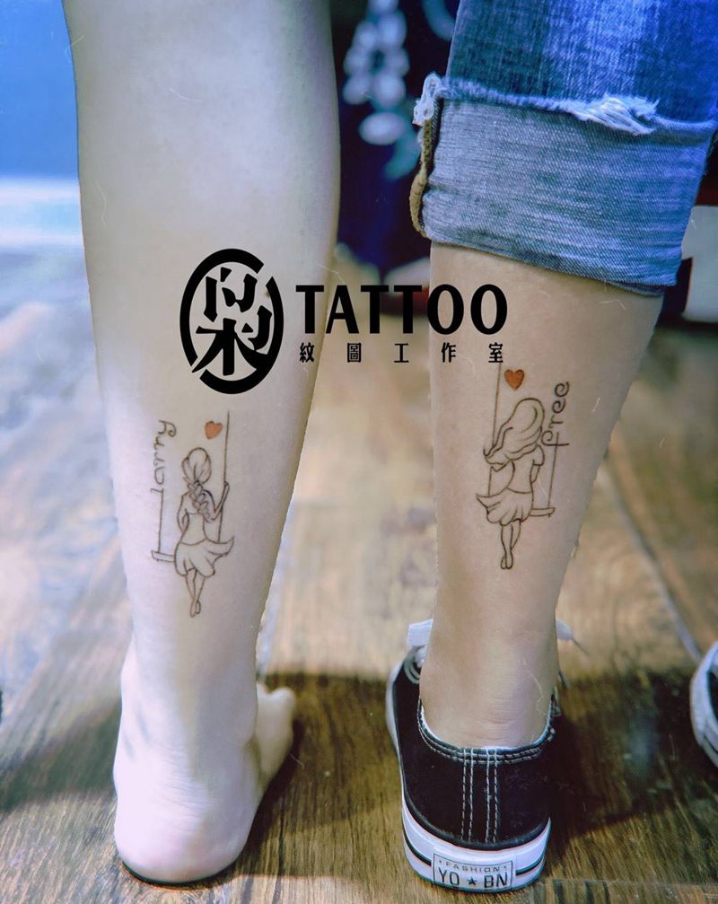 闺蜜纹身纹身图片