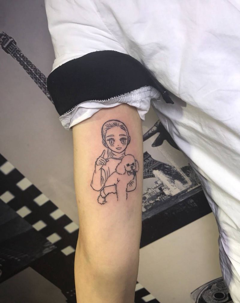 萌萌的纹身图片