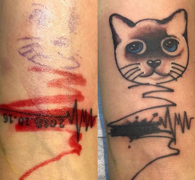 覆盖纹身图片_手臂纹身图案