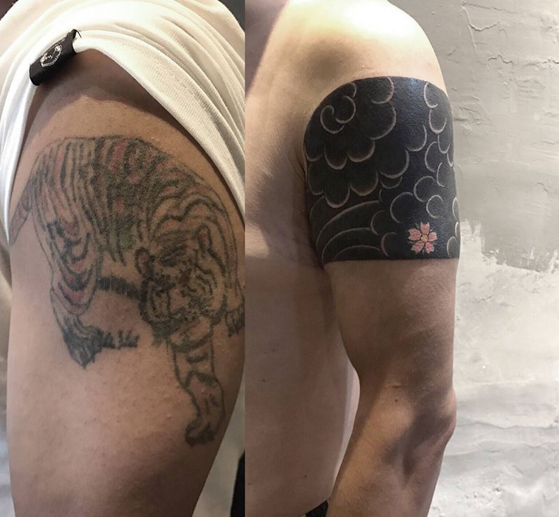 覆盖纹身图片_手臂纹身图案