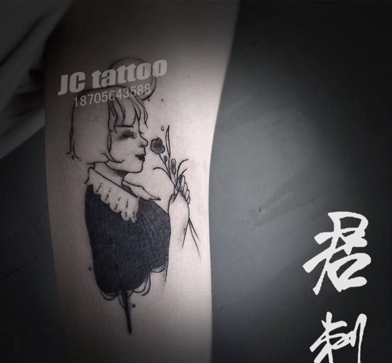 小清新纹身图片