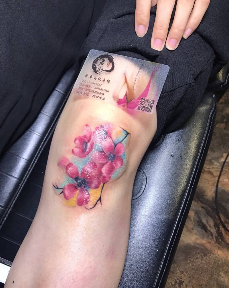 遮盖疤痕纹身图片