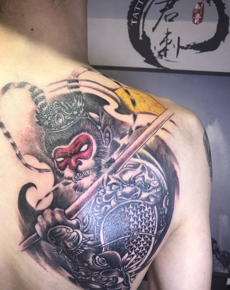 齐天大圣纹身图片