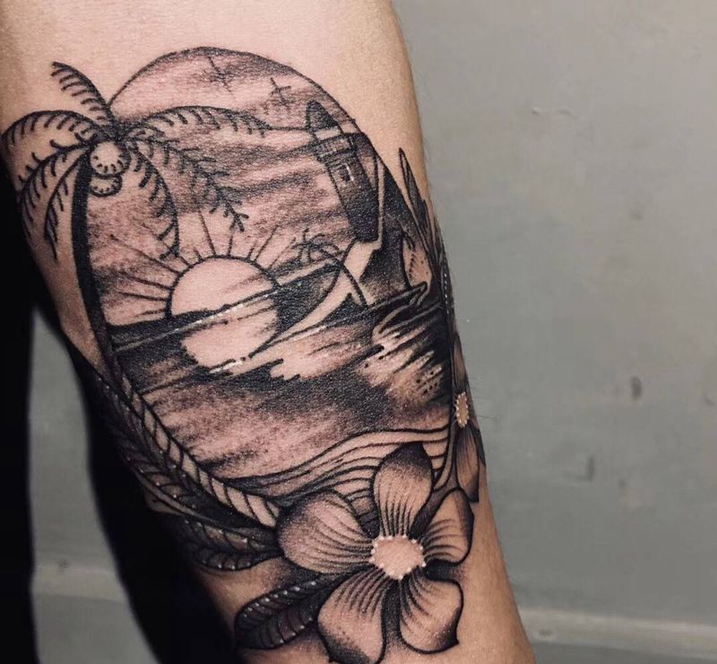 old school纹身图片_手臂Old School纹身图案